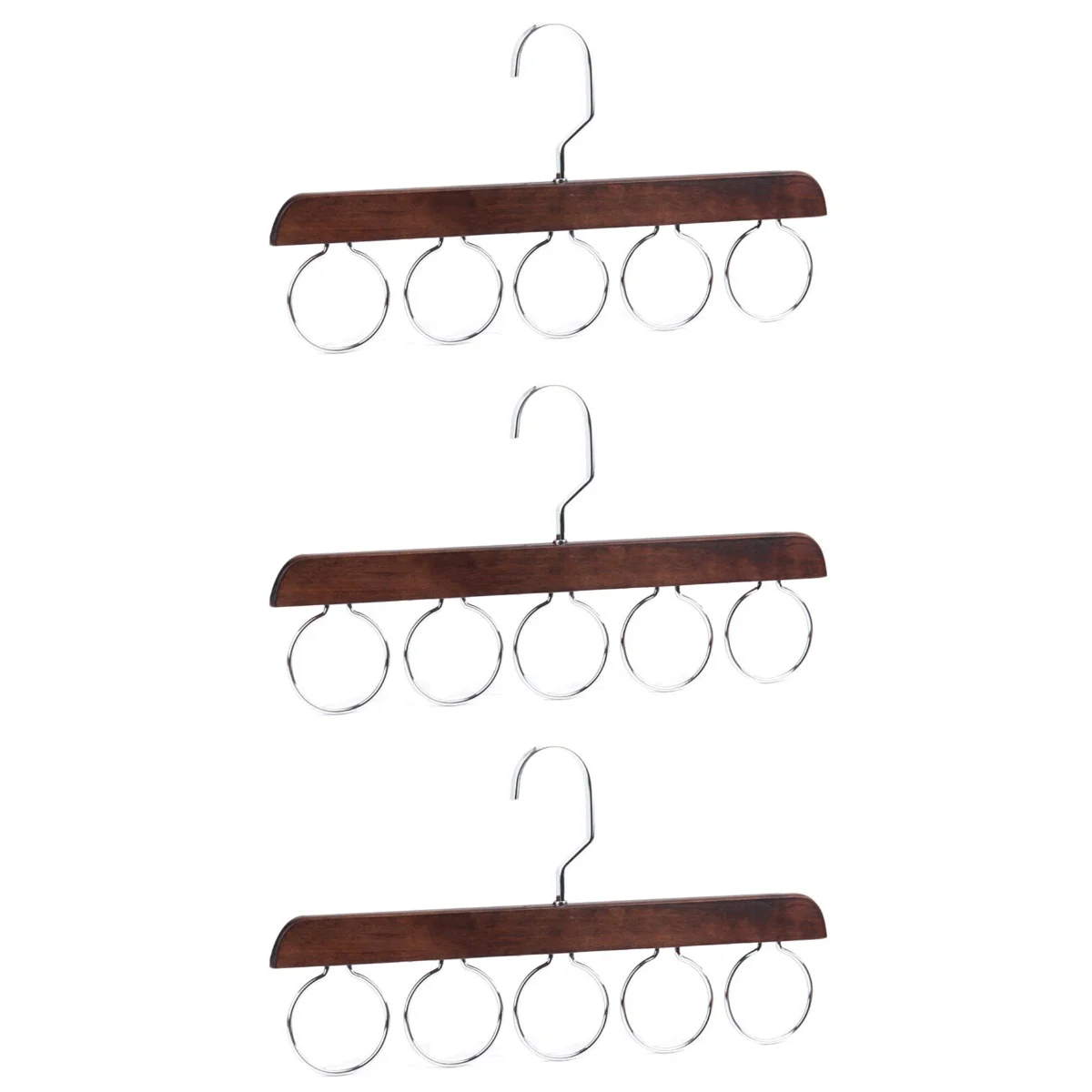 

3 PCS Scarf Organizer Necktie Holder Scarf Rack Tie Organizer Scarf Hanger Belt Necktie Holder Scarf Organizer