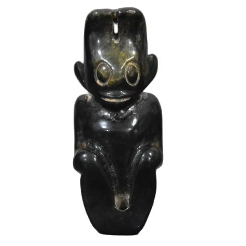 

Tibet Hongshan Culture Natural Meteorite Sun God Statue Mascot Deco Collection Jewelry Decoration Home Decoration Gift Figurines