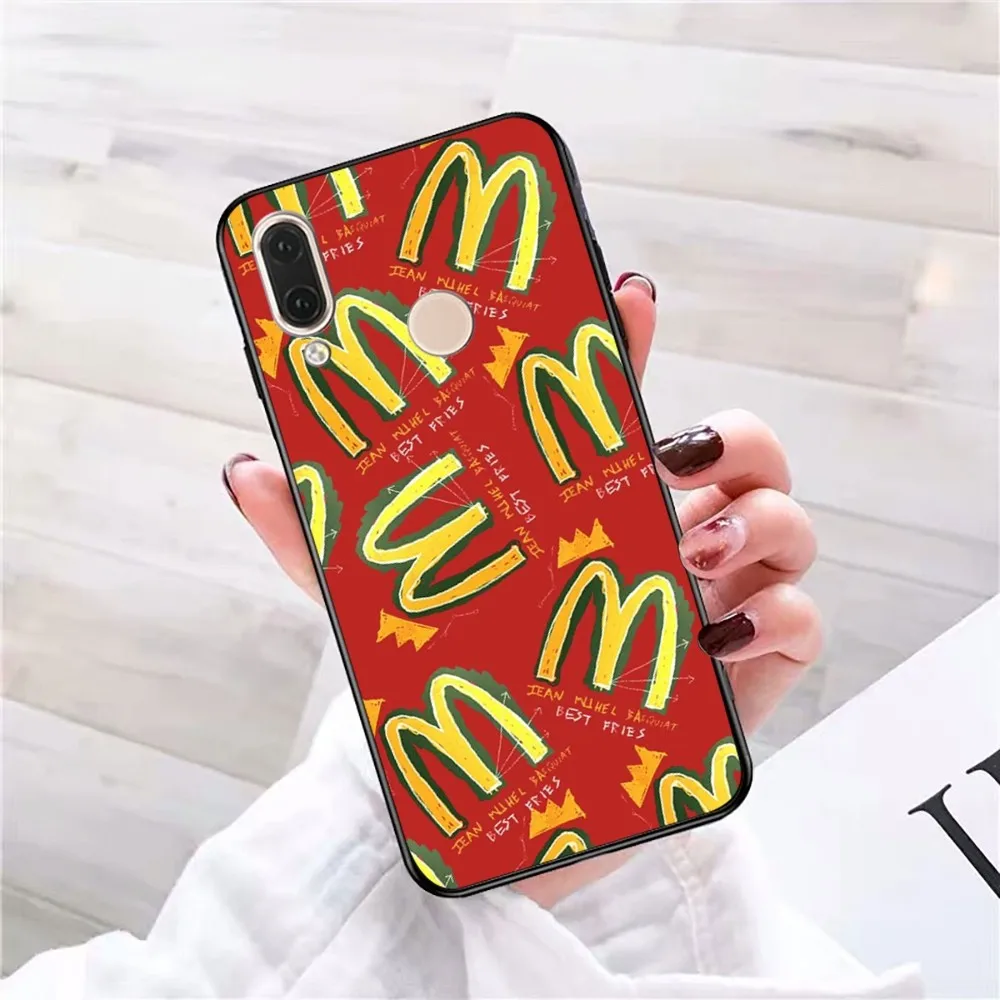 Модный чехол для телефона M-McDonalds Redmi 5 6 7 8 9 10 Plus Pro A GO K20 K30 K40 F3 Fundas