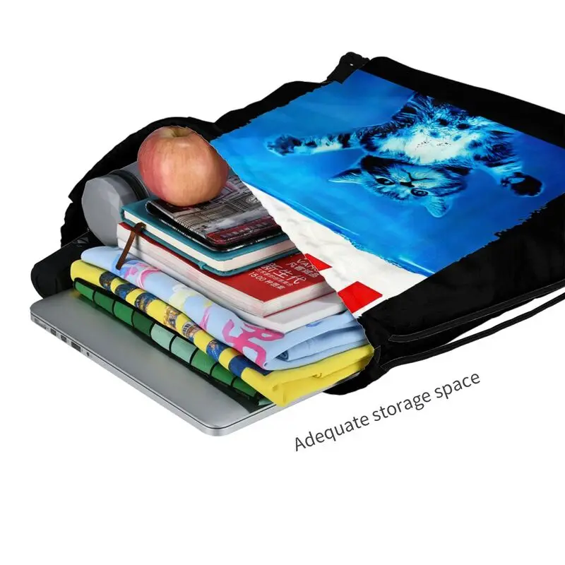 Женский рюкзак на шнурке Paw 2 легкий для обуви с принтом спортивная сумка - купить