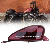 14 4l customize steel king motorcycle gas fuel tank for harley sportster iron xl 48 883 1200 forty eight 2004 2018