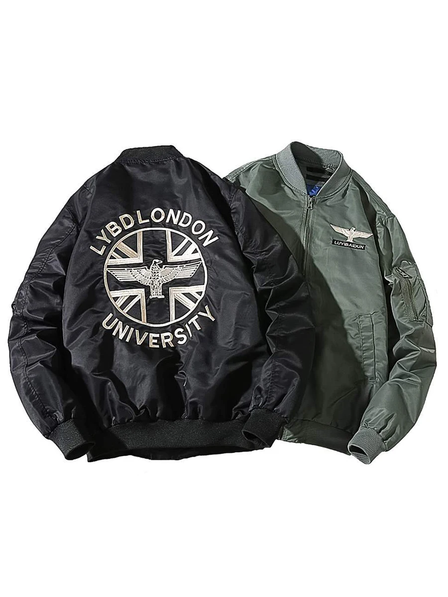 Модная брендовая куртка MA мужская весенне-осенне-зимняя повседневная свободная