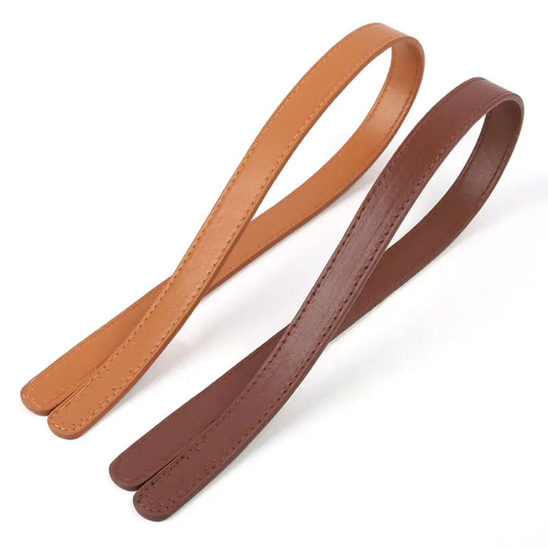 

2Pcs Bag Belt 60cm Detachable PU Leather Handle Lady Shoulder Bag DIY Replacement Accessories Handbag Band Handle Strap Band Hot