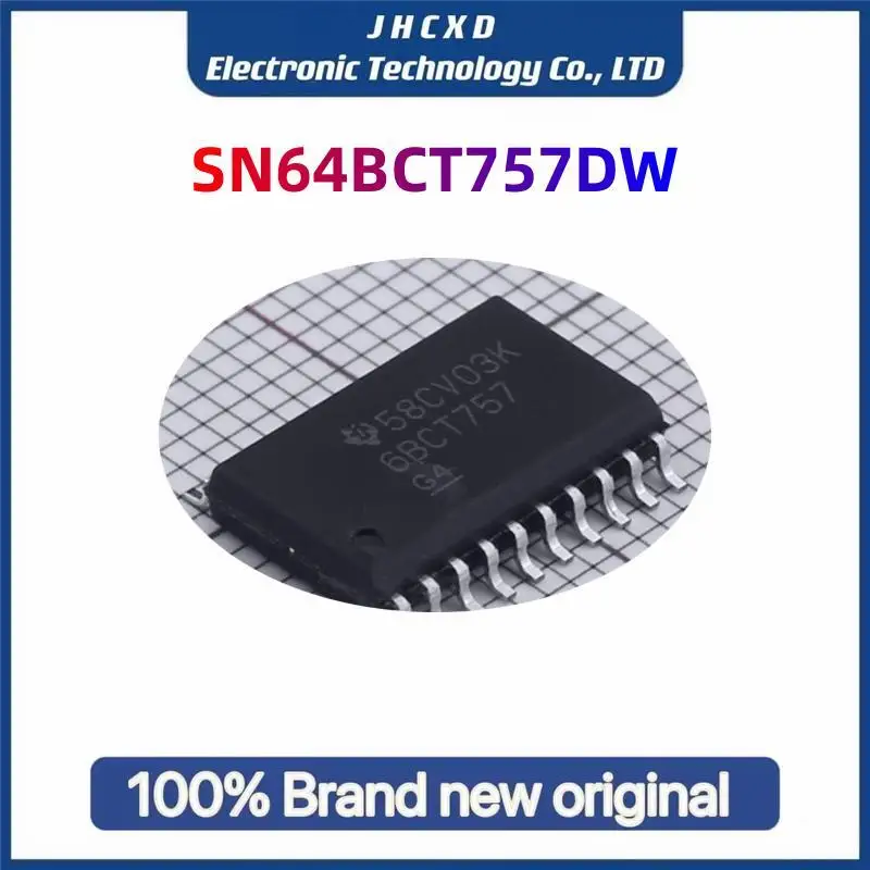 

SN64BCT757DW посылка: SOIC-20 Буфер/привод SN64BCT757DW 100% оригинальный и аутентичный