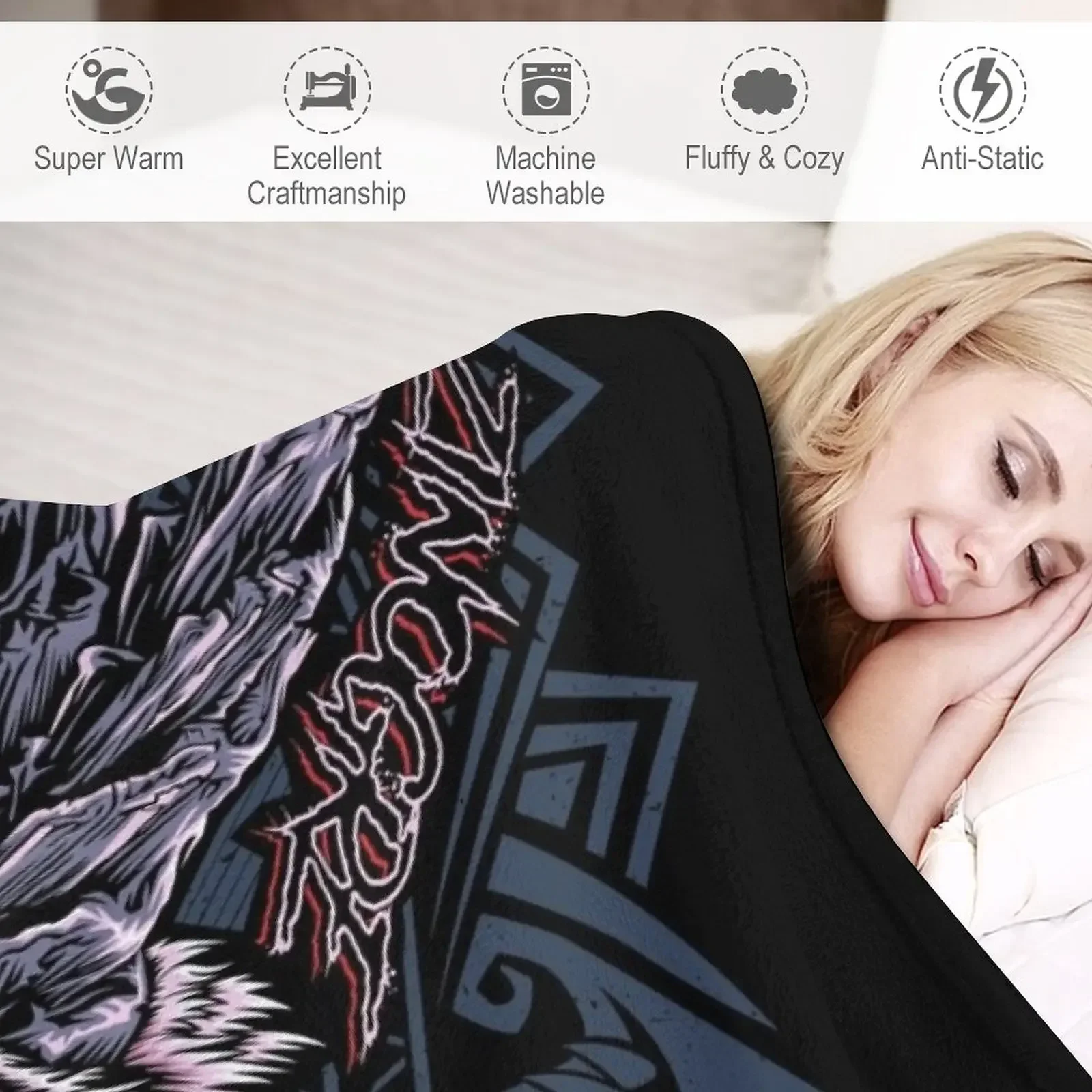 Декоративное зимнее одеяло для дивана меховые одеяла Zinogre MHW