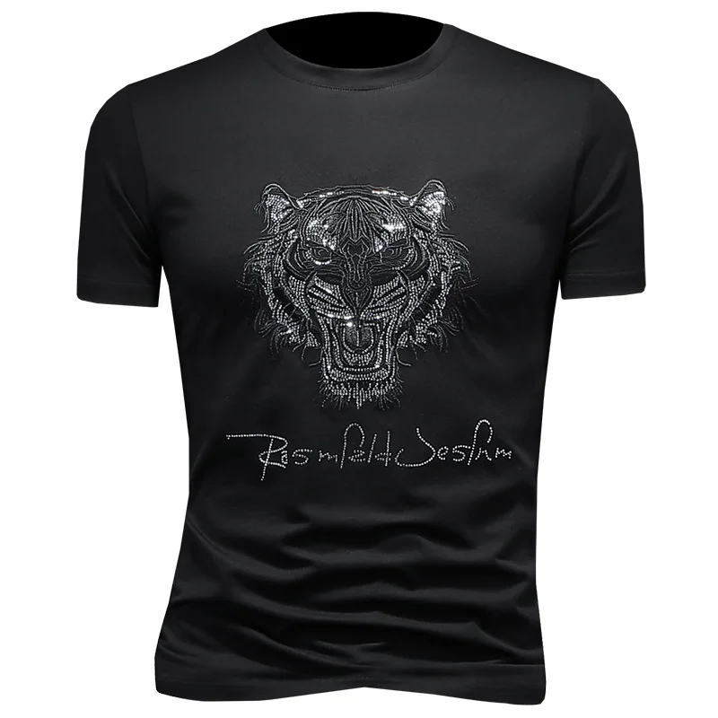 Футболка Мужская/Женская Базовая облегающая с круглым вырезом однотонная