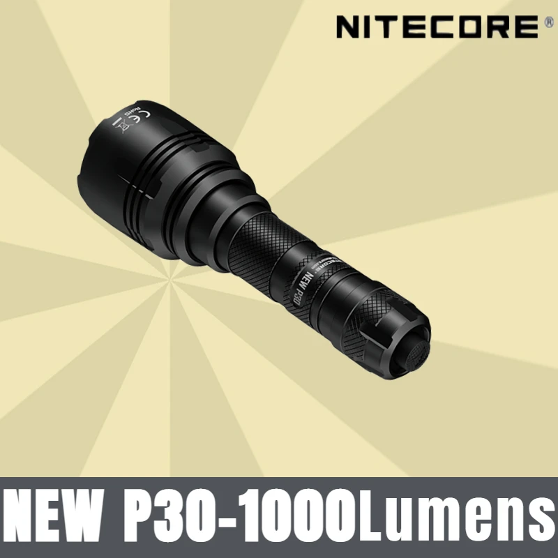 

NITECORE NEW P30 Tactical Flashlight 1000 Lumens Led Light For Outdoor Lighting