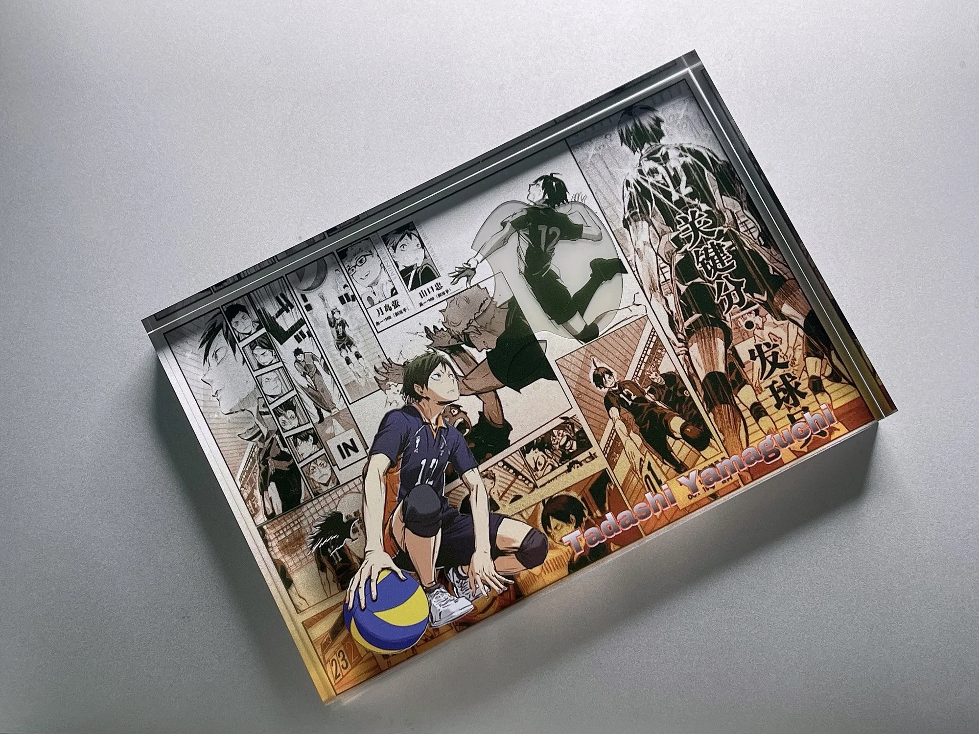 Аниме Haikyuu! Kozume Kenma Oikawa Tooru Косплей акриловый застрявший кирпич мультфильм с