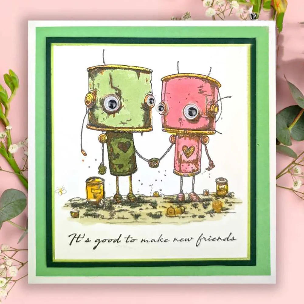 Ботология лучше вместе прозрачные штампы для изготовления карт силиконовые