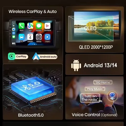 Android 14 для Nissan Pulsar C13 хэтчбек 2013-2018 автомобильный радиоприемник мультимедийный плеер навигация авто головное устройство стерео GPS без 2DIN