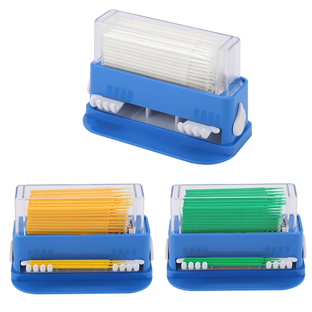 100 шт. одноразовые стоматологические хлопковые наконечники микроаппликаторы S/M/L