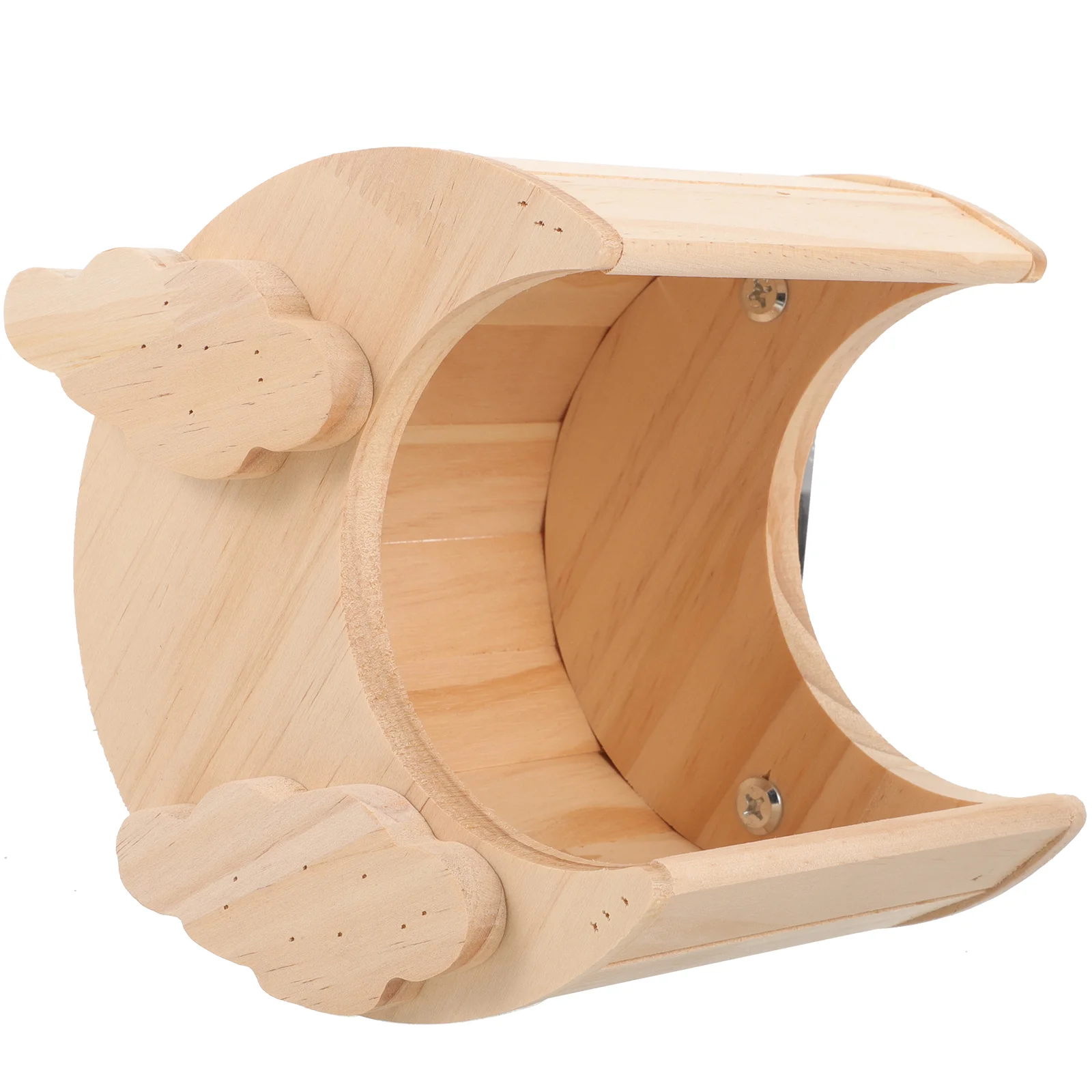 

Wood Hamster Cabin Wear-resistant Rat Hideout House Houses Cage Wooden Small Animal Hut