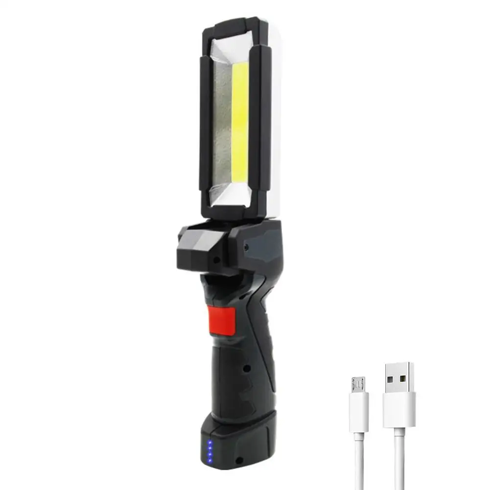 

COB Inspection Lamp 5 Modes LED Work Light for Emergency Car Maintenance Strong White Lights Headlights Long Press Strong Lights