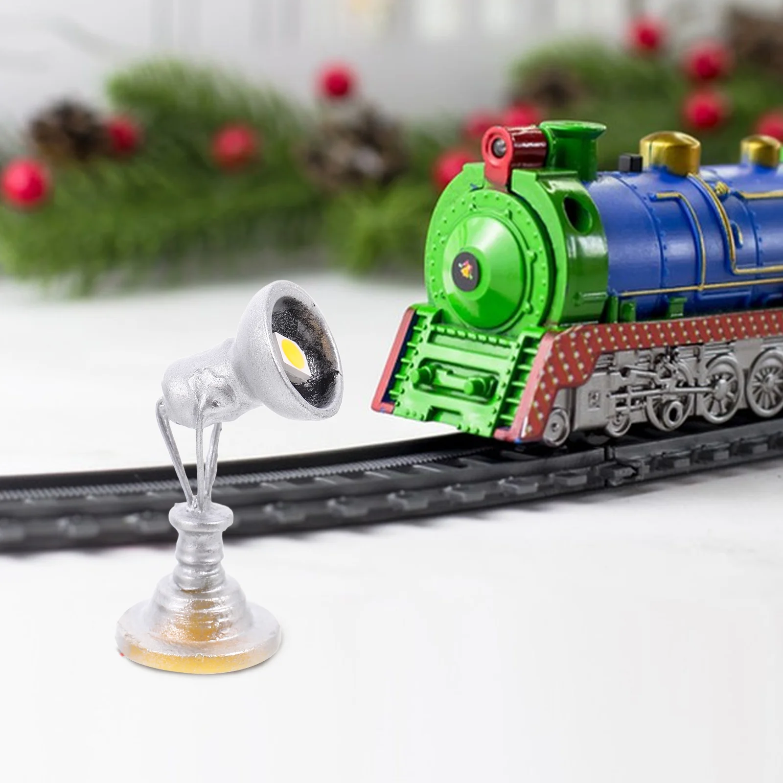 2 шт. модель песочного стола пейзажный прожектор тип поезда детская железная