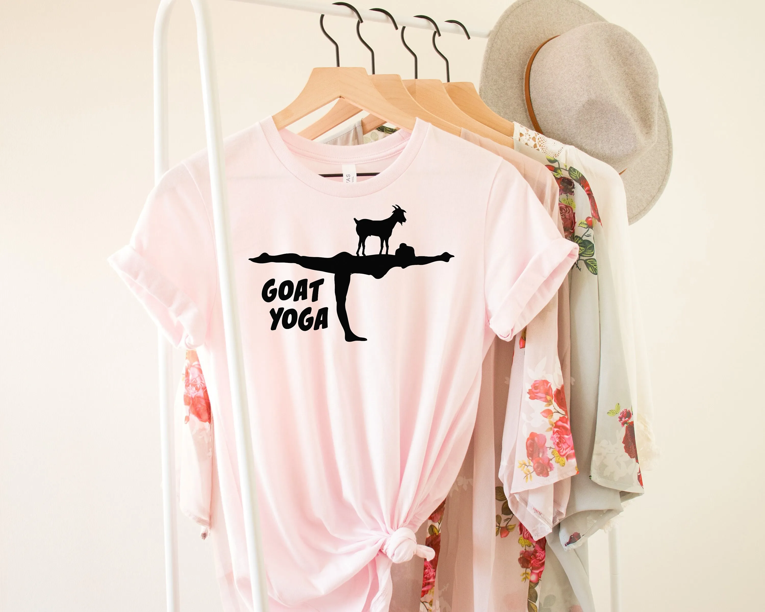 Футболка из козы для йоги вы получаете это мотивирующее воспроизведение