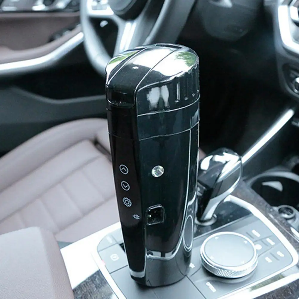 

400ML Car Heated Cup Smart Mug 12V For Travel Coffee Tea Milk Heated Kettle 304 Stainless Steel Electric Water Cup With Cable