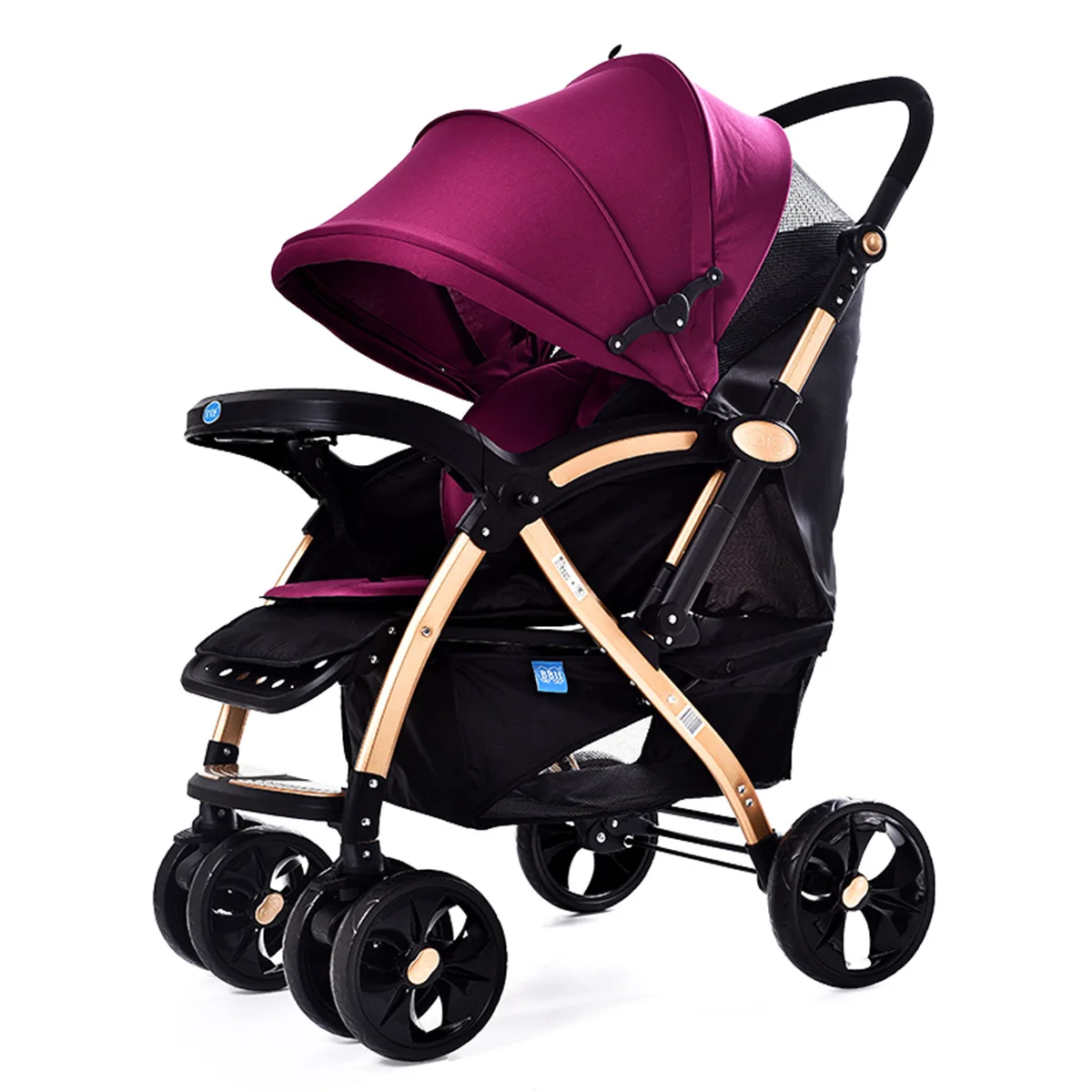 

Baby Stroller Pram Antique Foldable Kids Twin Bicycle Bike Trailer
