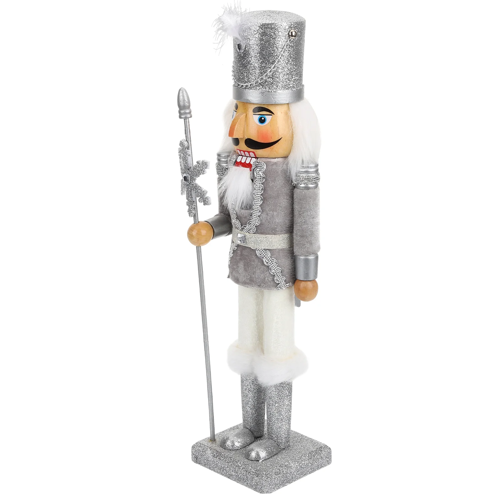 

Nutcracker Christmas Nutcrackerswood Soldier Wooden Decor Puppet Figurine Ornament Ornaments Traditional Holiday Figures Desktop