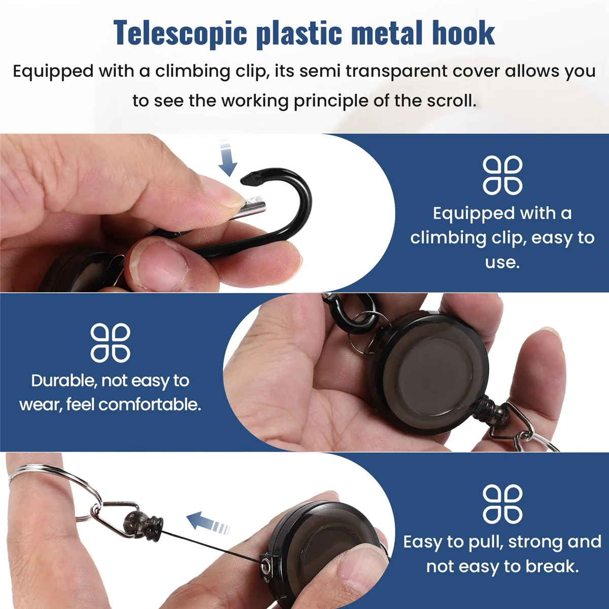 2 шт. катушка для бейджа-выдвижной амортизатор йо-йо идентификация по