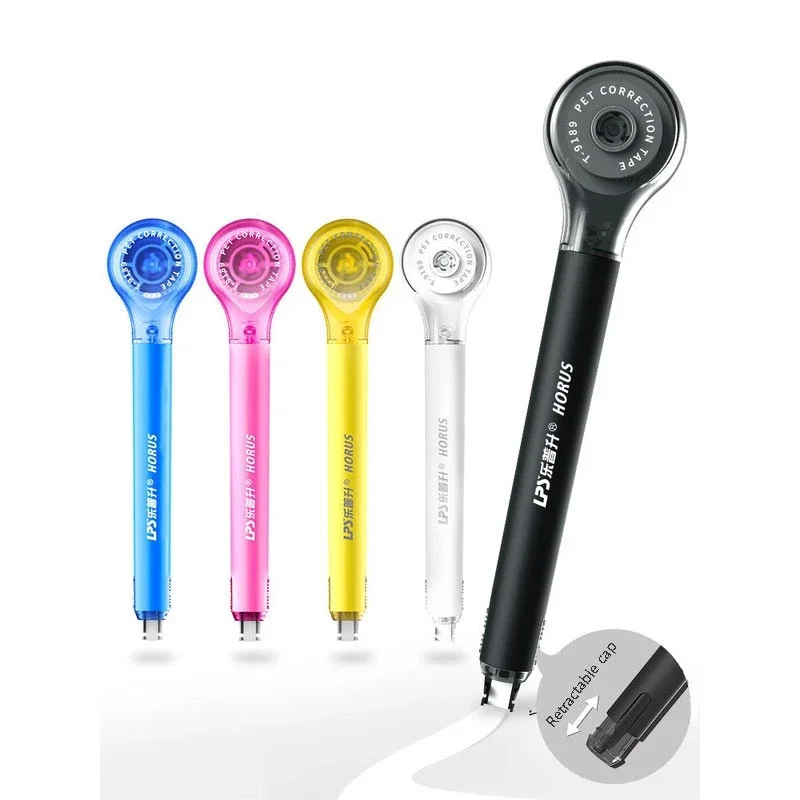 

Holding Kawaii Pen Supplies 6m Correction Macaron Stationery Color Shape School Design Creative Comfortable Tape Of Corrector