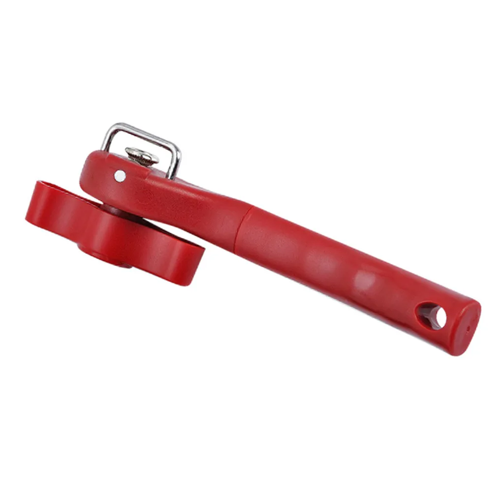 

1PC Safety Easy Stainless Steel Manual Can Opener Professional Effortless Openers with Turn Knob Household Kitchen Useful Tools