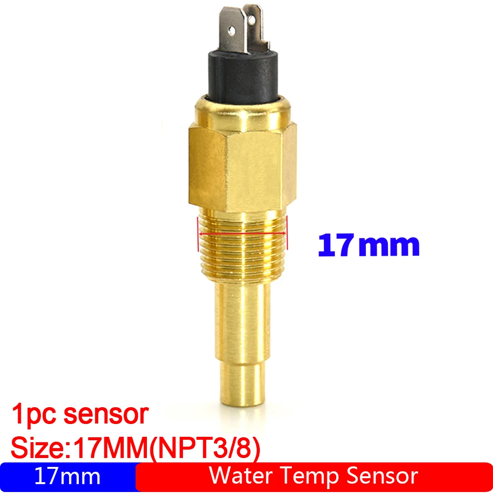 

Универсальный датчик температуры воды 3/8NPT 1/2NPT Vdo Meter Vdo датчик температуры воды 14 мм 17 мм 21 мм для автомобиля авто лодка на заказ