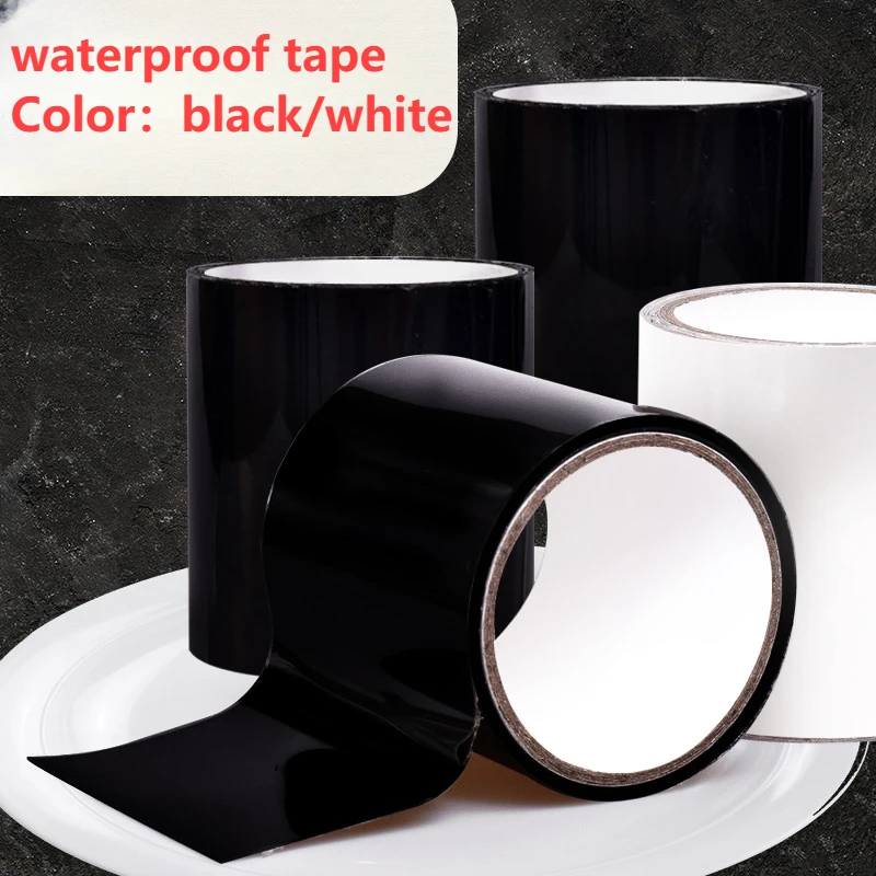 

Self adhesive waterproof leak sealing tape for repairing cracks in water pipes and sealing tape