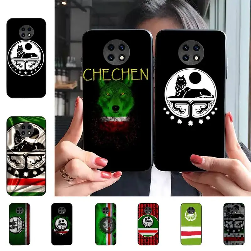 

Chechen Flag Phone Case For Redmi 9 5 S2 K30pro Silicone Fundas for Redmi 8 7 7A note 5 5A Capa