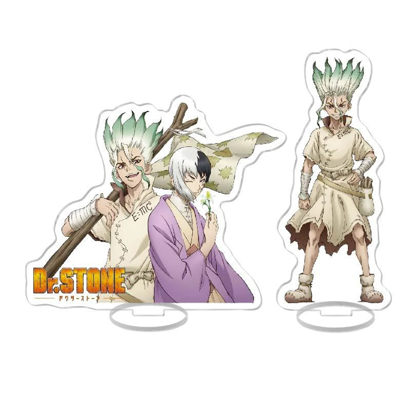 Anime Dr. Stone Action Figure Acrylic Stand Model Toy Desk Decoration Sign Kids Christmas Birthday Gift