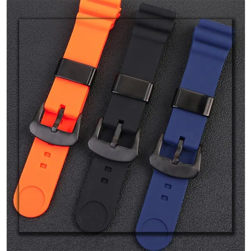 Ремешок MAISITU для Seiko 5 No. Solar мужской силиконовый резиновый браслет спортивного