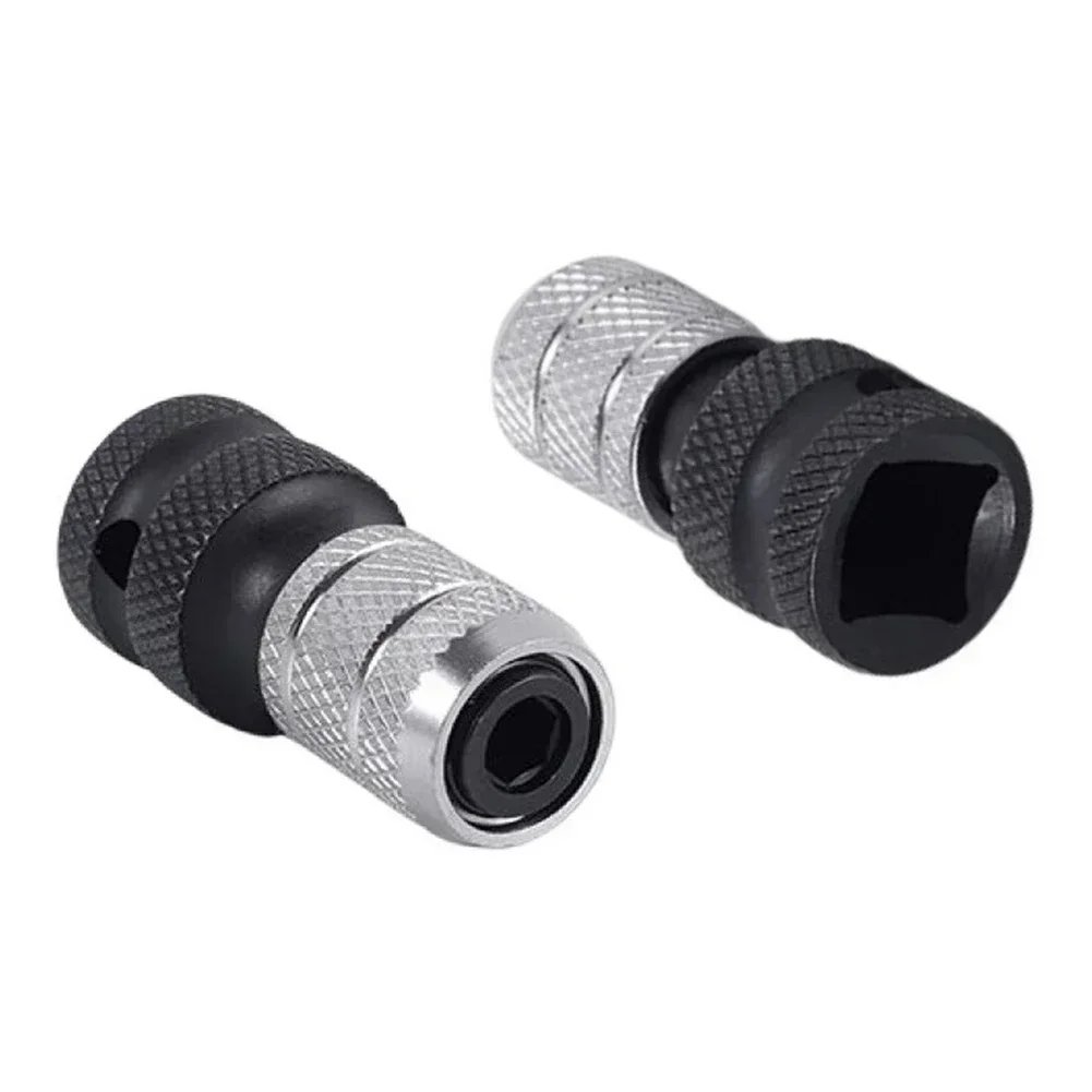 Переходник с торцевым приводом 1/2 дюйма на шестигранник 1/4 для ударного ключа