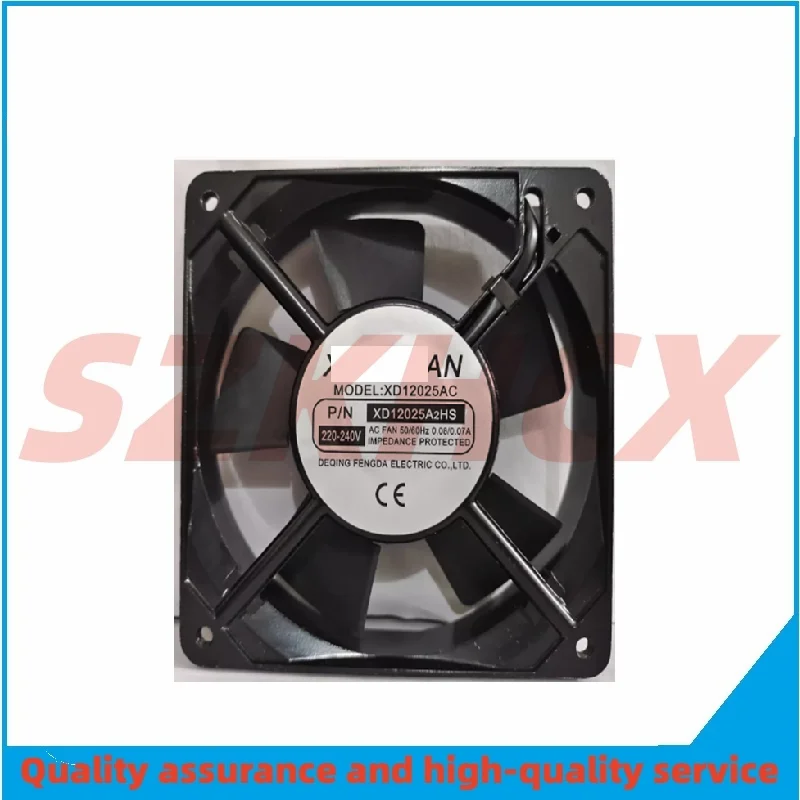 1 шт./лот XINDAFAN XD12025AC AC 240 В 0 08 А 120x120x25 мм 2-проводной серверный квадратный вентилятор