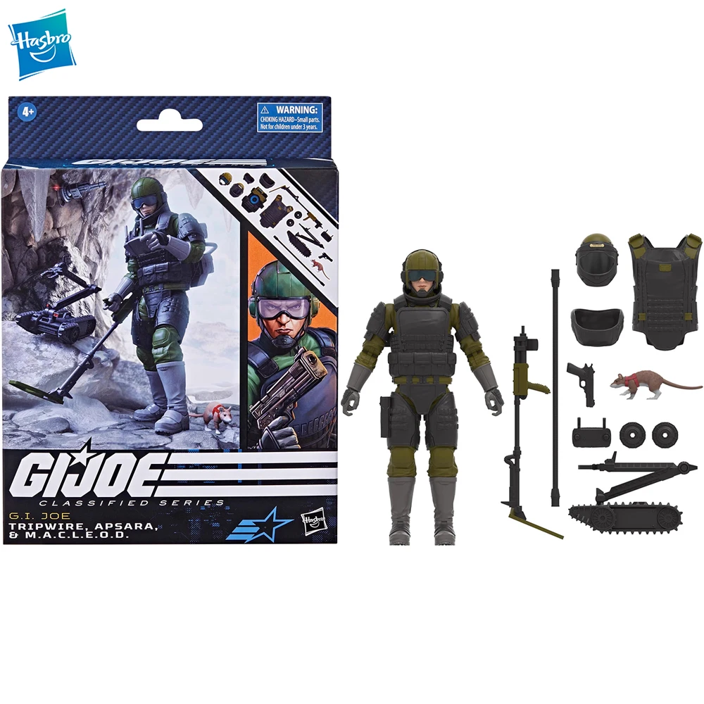 [В наличии] Hasbro G.i. Джо классифицированная серия Tripwire Apsara &amp M.a.c.l.e.o.d. 78 6-дюймовая (150