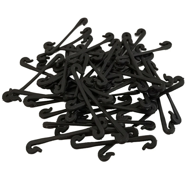 

Grape Rack Fastener Fixing Clips 50pcs/set Plastic Plant Tomato Support Clip L21A