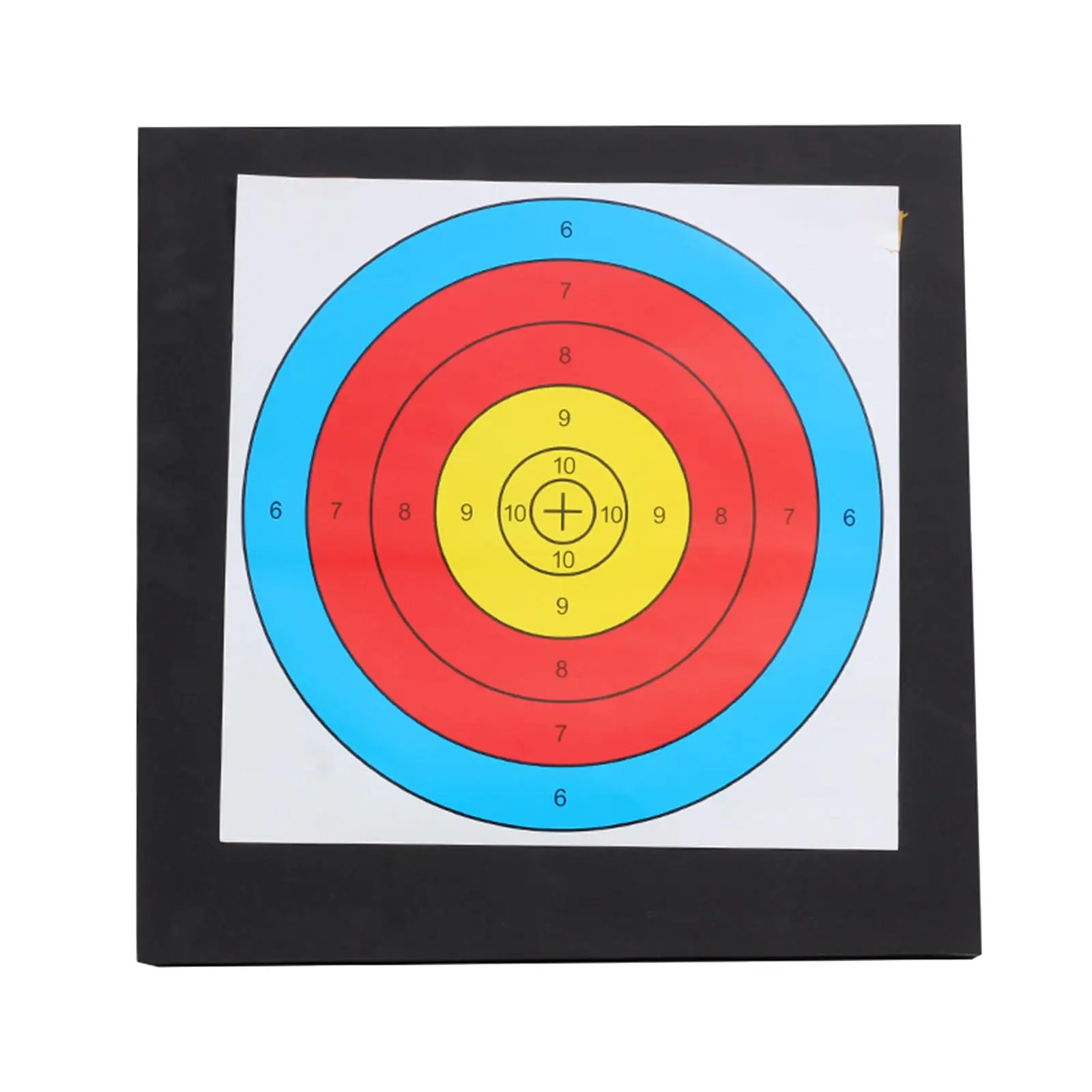 

Portable Archery Target with Paper Target Foam Compound Bow High Density Hanging for Shooting Training Backyard Indoor Outdoor