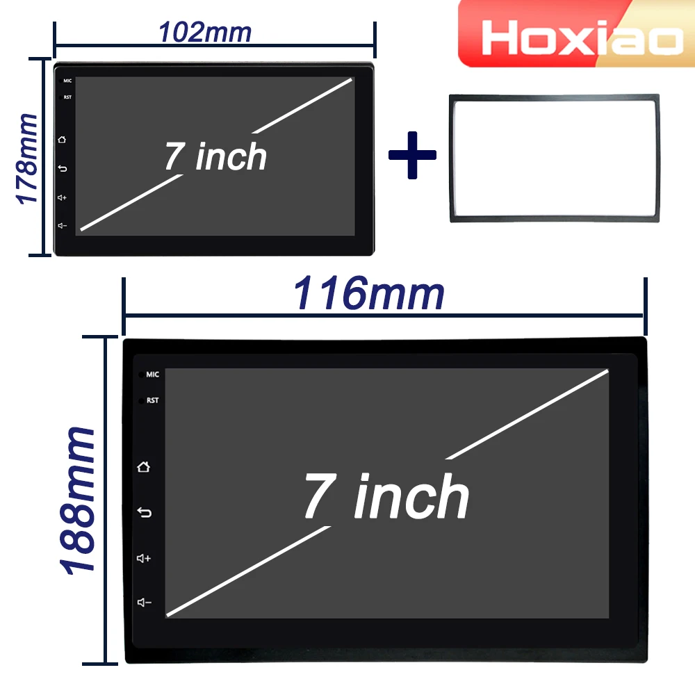 Автомагнитола на Android 10 мультимедийный плеер с восьмиядерным процессором ОЗУ 2 Гб