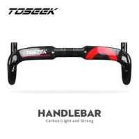 toseek carbon road handlebar width 400420440mm bike handlebar road bicycle carbon handle bar internal routing bicycle parts