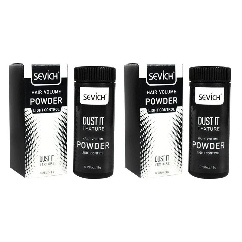 

2X Sevich Fluffy Hair Powder Hair Mattifying Powder Quick Volumizing Effective Fluffy Styling Increase Hair Volume