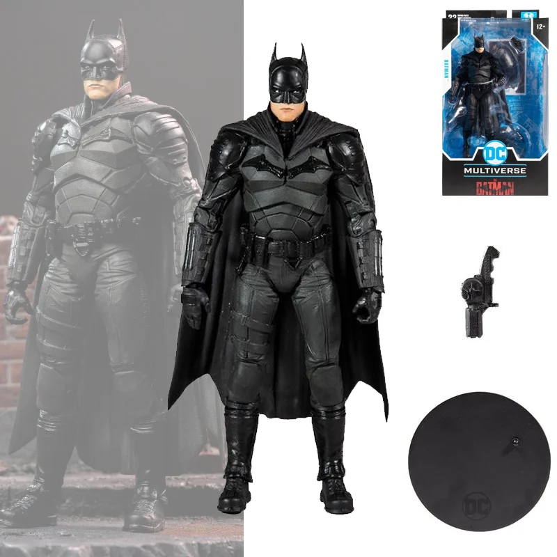 

Mcf DC Multiverse The Batman Weapon Anime Figure Action Figure Movable Collectible Ornament Birthday Toys Gifts W/ Box