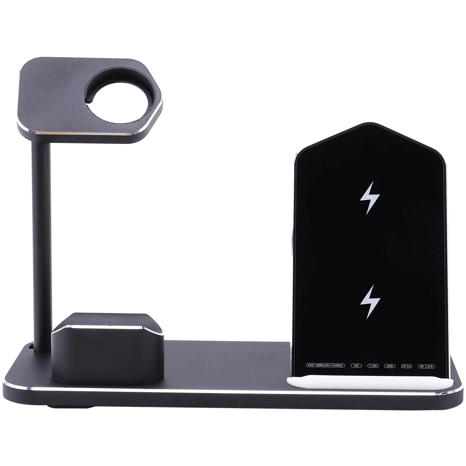 

Multi-Function Wireless Charger 3 in 1 Mobile Phone Holder Base QI Fast Charger for Iphone Series