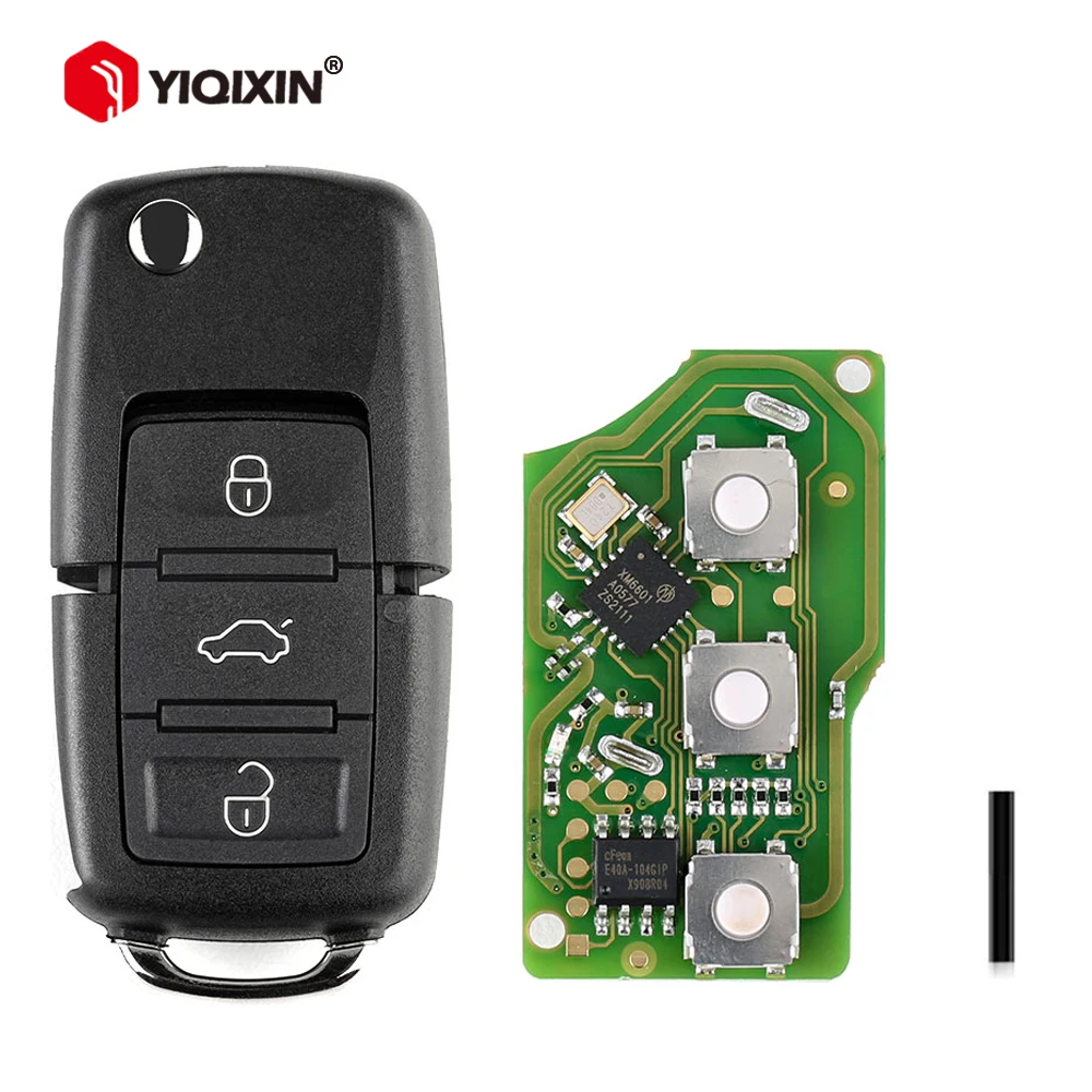

Xhorse VVDI2 For VW B5 Universal Wire Remote Car Key XKB501EN 3 Buttons X001-01 For VVDI2 VVDI 3pcs or 5pcs / lot Mini Key Tool