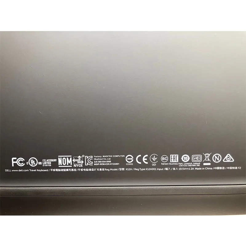 Чехол для ноутбука Dell Venue V11 Pro 5130 7130 7139 7140 K12A клавиатура планшета без батареи (без