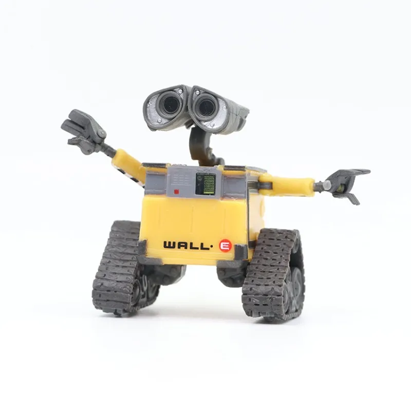 Фото Коллекционная фигурка робота Wall-E и EVE из ПВХ, модель игрушки, кукла, аниме, подарок на Рождество и день рождения №3