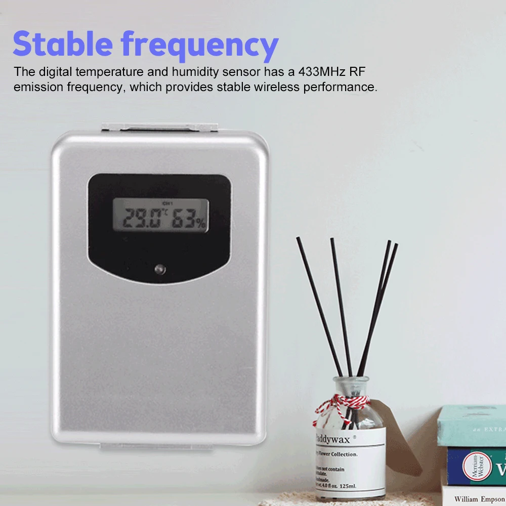 Беспроводной Гигрометр С Датчиком Температуры И Влажности Цифровой Электронный
