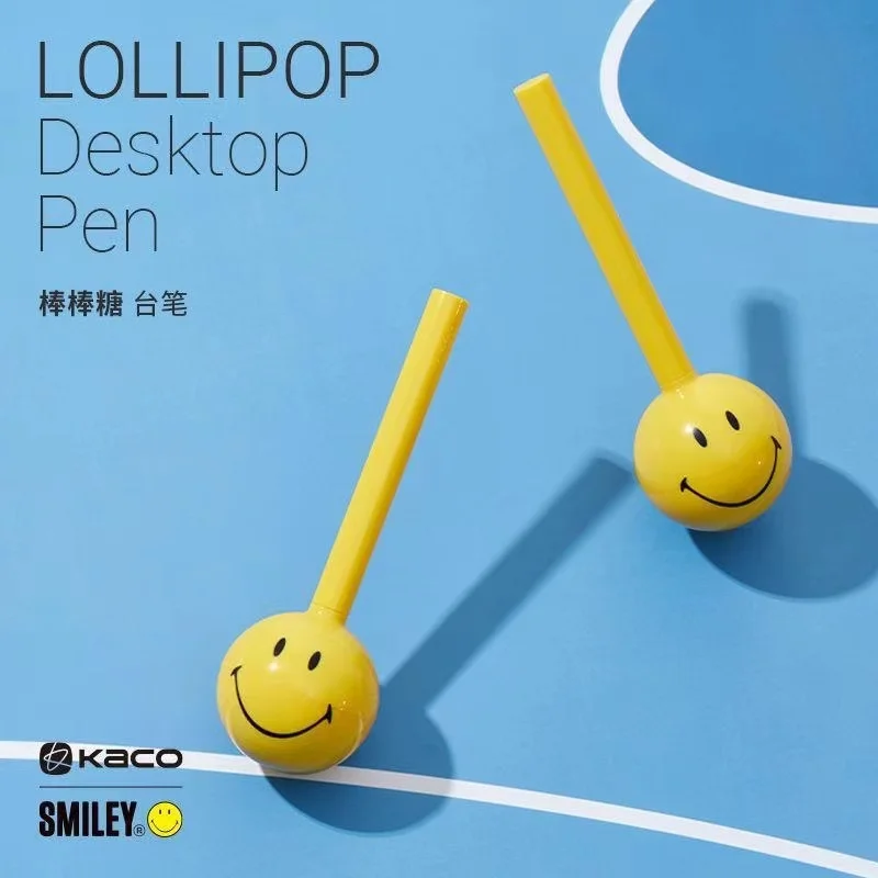 KACO SMILEYWORD Lollipop настольная ручка 0 5 мм черный сердечник большой емкости плавное