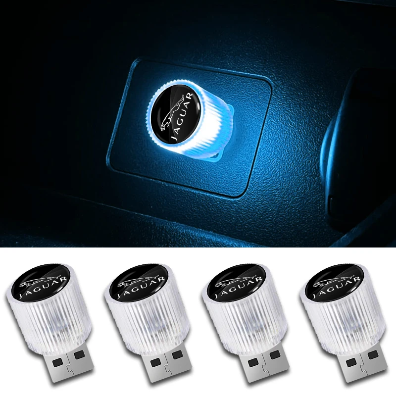 

Car Styling USB Atmosphere Light Portable LED Lamp For Jaguar XF XE XJ XJ8 X351 F Pace X F Type Necklace Tijera Ropa Llavero