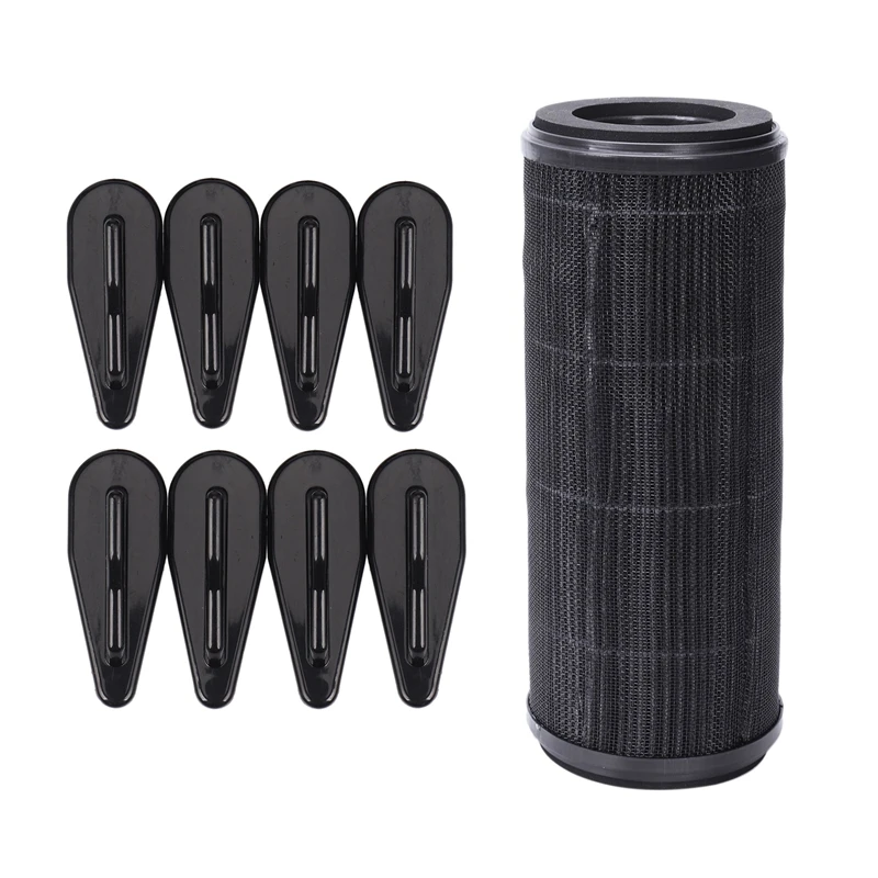 

10PCS Universal EVO-Style ABS Roof Shark Fins Spoiler Wing Kit With For Xiaomi Car Air Purifier Filter