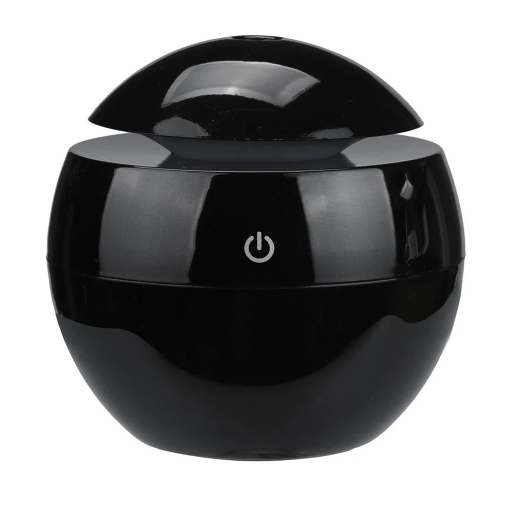 

Portable Air Humidifier Ultrasonic USB Diffuser LED Night Light Electric Oil Diffuser Aromatherapy Black