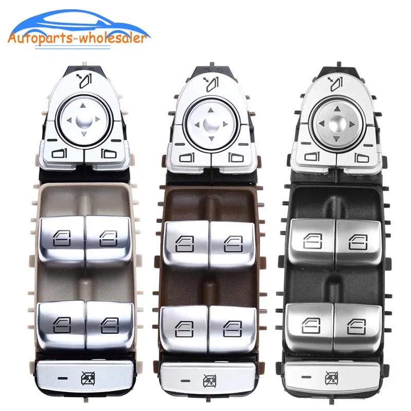 

For Mercedes-Benz C Class W205 S205 X253 C200 C300 C350 C63 AMG Power Master Window Control Switch Button 2059056811 2059051713