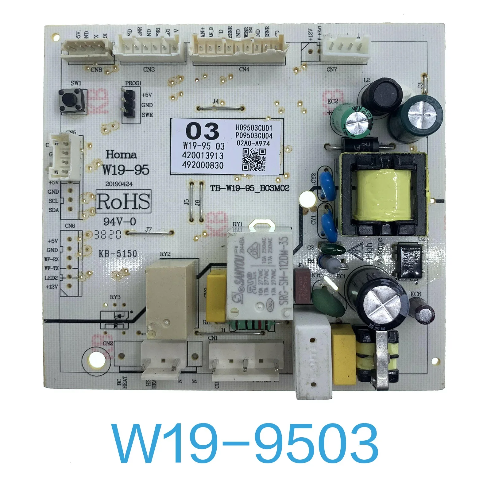 

Платы управления питания Homa W19-9501-9507 для холодильников Candy, Hoover, LERAN